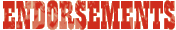Endorsements