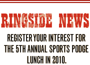 Ringside news